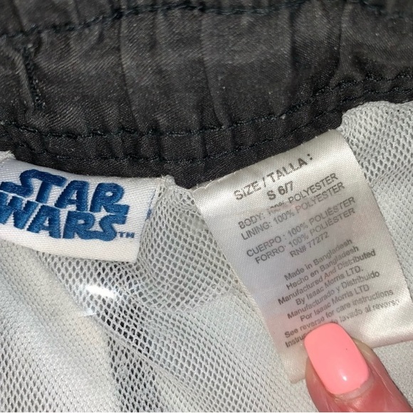 Boys Lego Star Wars Swim Trunks Sz 6/7 - Picture 3 of 4